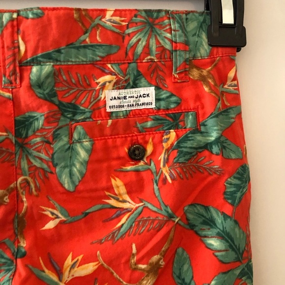 New Janie & Jack Monkey Jungle Shorts 5 - Picture 6 of 8